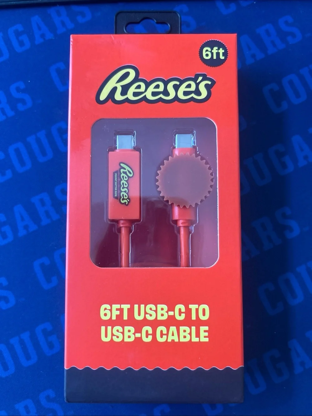 Reese's 6ft USB-C to USB-C Cable - Red